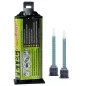 Preview: Petec PlastBond 2-Komponenten-Klebstoff 50 ml + 2 Mischrohre