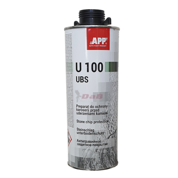 APP U100 UBS Steinschlagschutz überlackierbar schwarz 1,0 kg