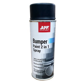 APP Bumper Paint Kunststoff Strukturlack fein schwarz 400 ml