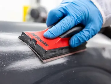 APP Ntools Schleifblock 70 x 198 mm mit 4 austauschbaren Platten