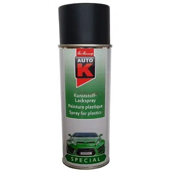 Auto-K Kunststoff-Lackspray schwarz 400 ml