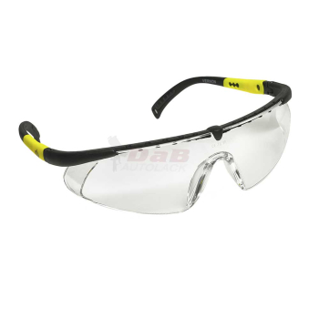 Leichte Schutzbrillen aus Polycarbonat mit gutem Seitenschutz.