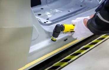 Preview: MIRKA AOS 130NV 32mm OSC 3,0 8500 UPM Druckluft Blütenschleifer