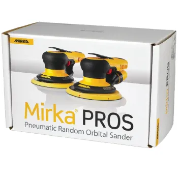 MIRKA PROS 625CV 150mm Hub 2,5 mm 48L pneumatische Exzenterschleifer