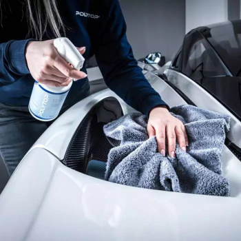 Preview: Polytop Microfasertuch Soft Edgeless Allround grau, 2er Pack