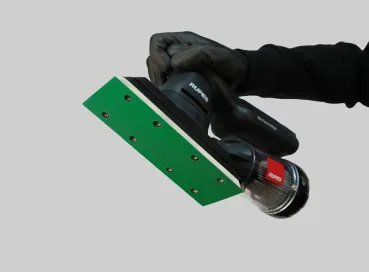 Preview: RUPES HSE73L Akku Schwingschleifer 70x198mm - BLX-Set