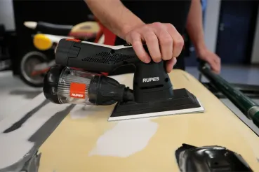 Preview: RUPES HSE73L Akku Schwingschleifer 70x198mm - BLX-Set