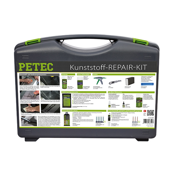Petec Kunststoff-Repair-Kit Set im Koffer - DAB-Autolack Shop