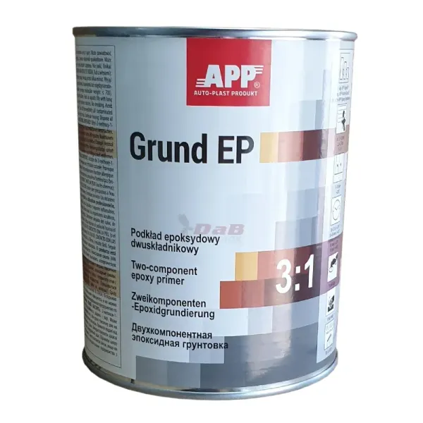 APP 2K Epoxid-Grundierung hellgrau 1,2 kg Set