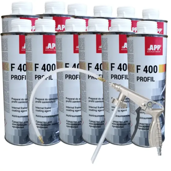 APP F400 Profil Hohlraumversiegelung transparent