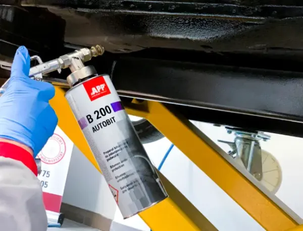 APP B200 UBS Autobit Bitumen Unterbodenschutz Saugdose 1 Liter