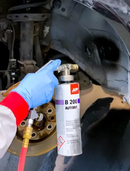 APP B200 UBS Autobit Bitumen Unterbodenschutz Saugdose 1 Liter