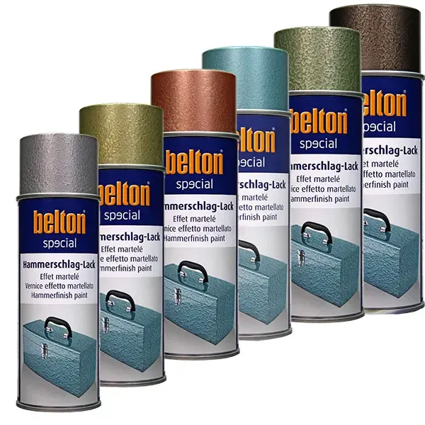 Belton Special Hammerschlag Spray 400 ml mit dekorativer Hammerschlag-Optik