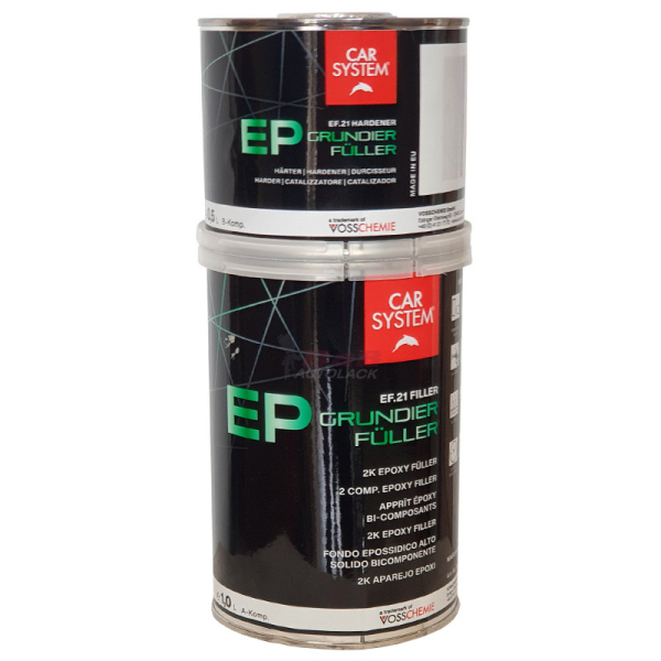 Mipa 1K Epoxy Primer Spray Schwarz 400 Ml | Haftgrund + Füller In Einem | Haftvermittler / Grundierung / Füller | Autolack