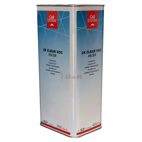 Carsystem 2K kratzfester VOC HS/SR Klarlack 5,0 Liter