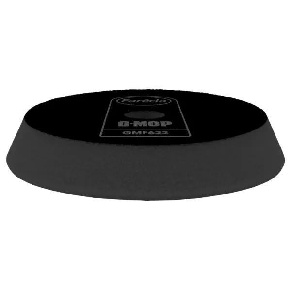 Farécla G Mop "Finishing" Polierschwamm, konisch, schwarz, Ø 150 mm (2er Pack)