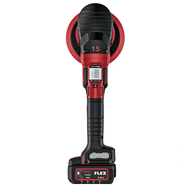 Flex Akku-Exzenterpolierer XFE 15 150 18-EC Set