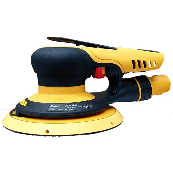 MIRKA PROS 650CV 150mm Hub 5,0 mm 48L Druckluft Exzenterschleifer