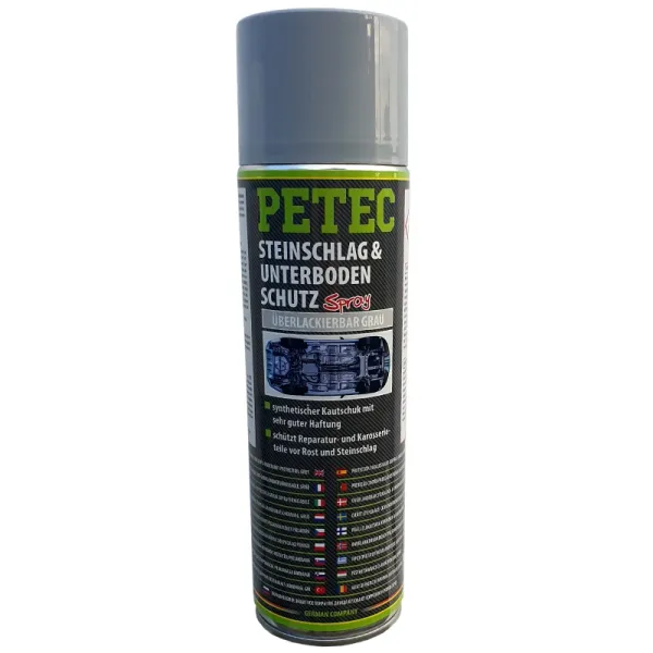 Petec Steinschlag- & Unterbodenschutz grau Spray 500 ml