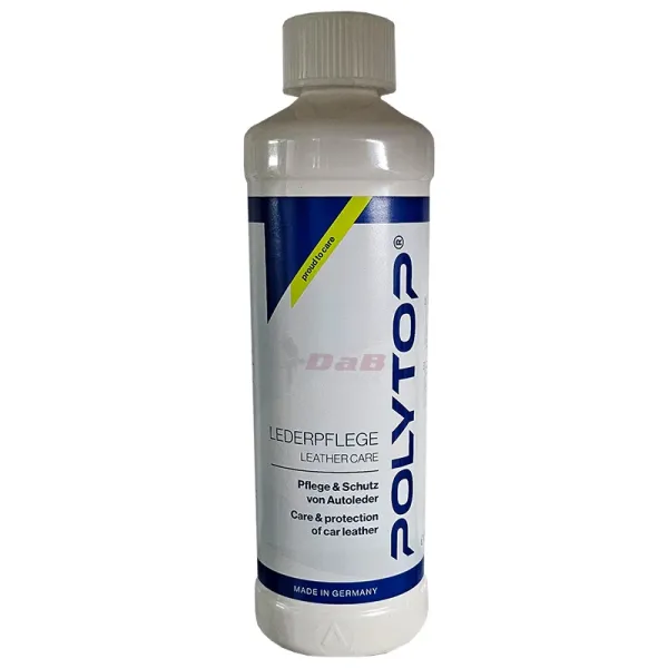Polytop Lederpflege 500 ml | Tiefenpflege für alle Glattlederarten