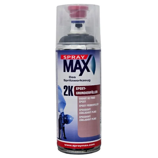 SprayMax 2K Epoxy-Grundierfüller schwarz 400 ml
