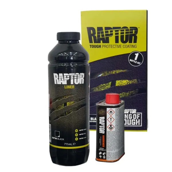 Raptor Liner Kit 1 Flasche + Härter 0,95 L Transportflächen Beschichtung
