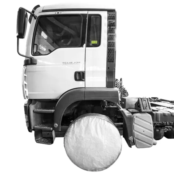 Wibeco Radabdeckhülle LKW NFZ 4 Stück Mehrweg
